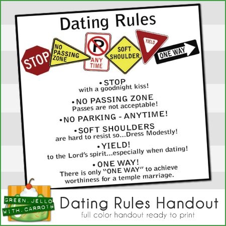 church of christ dating rules